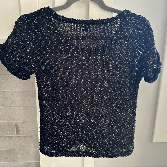 3 for $25 Mango black top |  size XS - Picture 3 of 4